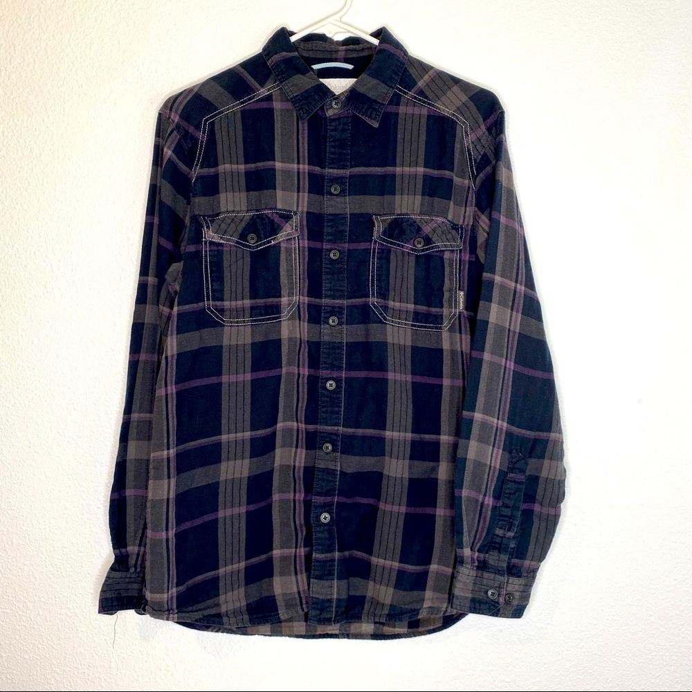 Columbia Plaid Flannel Shirt